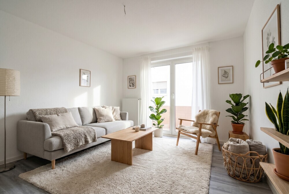 Erstbezug nach Sanierung: moderne 3-Zimmer-Wohnung mit Balkon in Ludwigshafen-Süd-VM2135